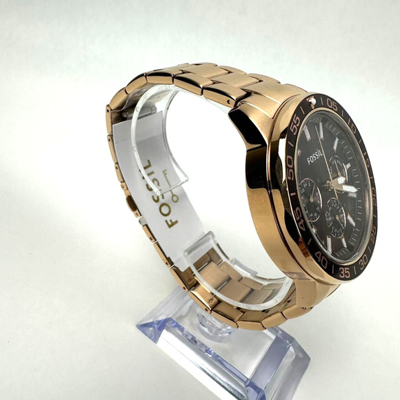 NWT Fossil His and Hers Multifunction Rose Gold-Tone Stainless Steel BQ2827SET - Picture 7 of 15